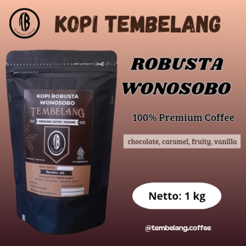 

1 kg Kopi Robusta Tembelang Wonosobo || Kopi Premium 1 kg