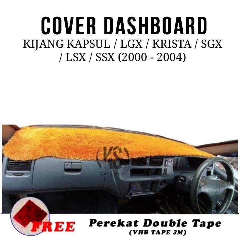 Alas Karpet Pelindung Dashboard Kijang KAPSUL / LGX / KRISTA Alas Dashboard Mobil