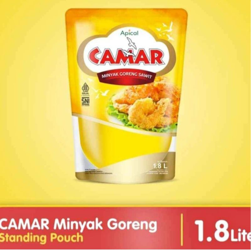 

Minyak Goreng Camar 1.8 liter Pouch