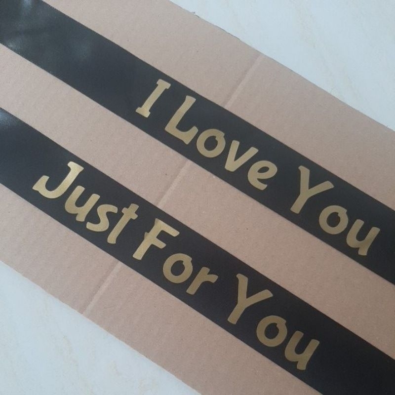 

Pita Tulisan Sticker untuk Acc Buket