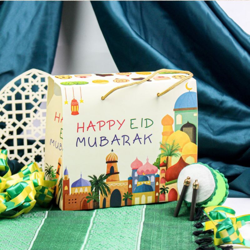 

[ ISI 10-20-30 ] KOTAK HAMPERS IDUL FITRI / PAPER BAG LEBARAN 2025 / BOX HAMPERS SOUVENIR MURAH