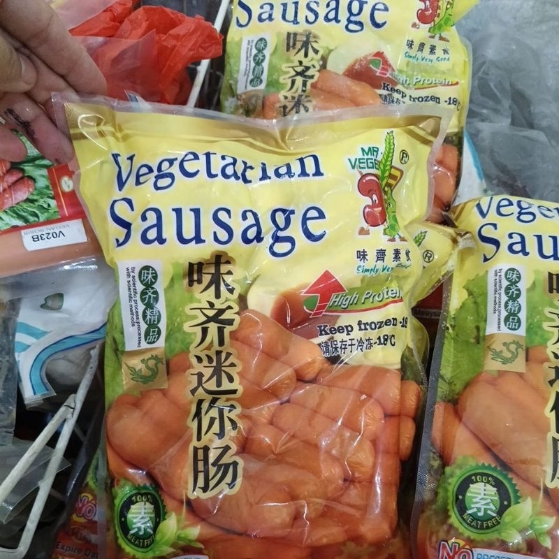 

Mr.Vege sausage Sosis 900gm