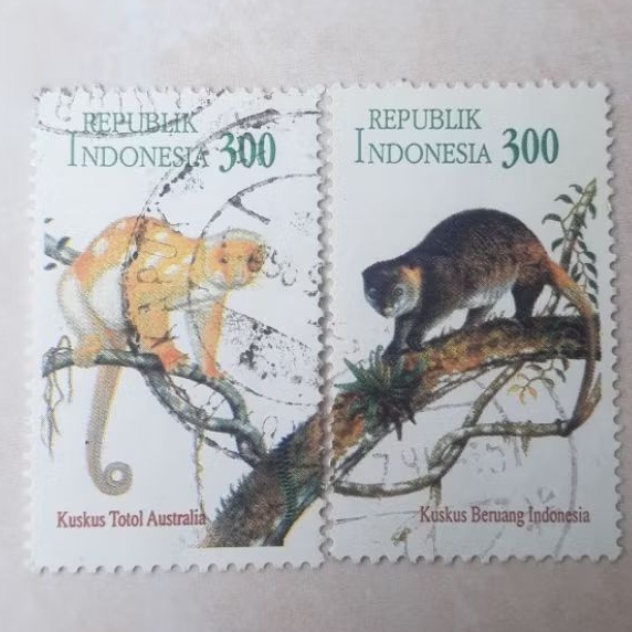 

Perangko Indonesia Penerbitan Perangko Bersama Indonesia-Australia Tahun 1996 set lengkap - 2pcs