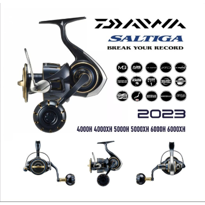 Reel Daiwa Saltiga 2023 5000 Spinning Reel Pancing Global dan JDM - 5000-H JDM