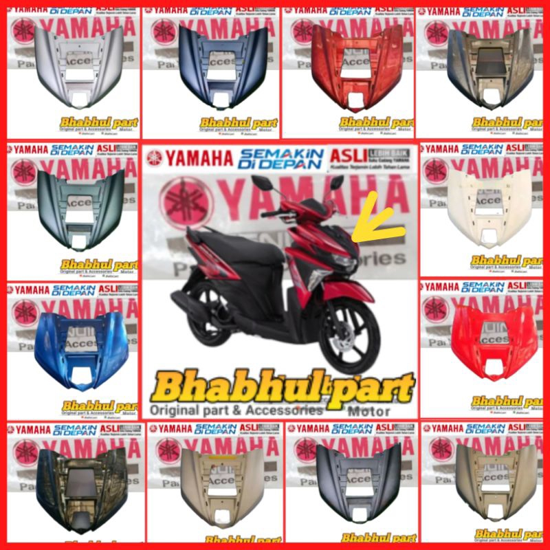 COVER TAMENG BODY DEPAN SOUL GT 125 ORIGINAL YAMAHA