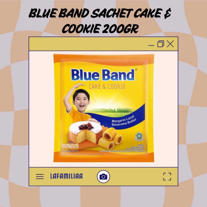 

Blue Band Sachet Cake &Cookie 200gr