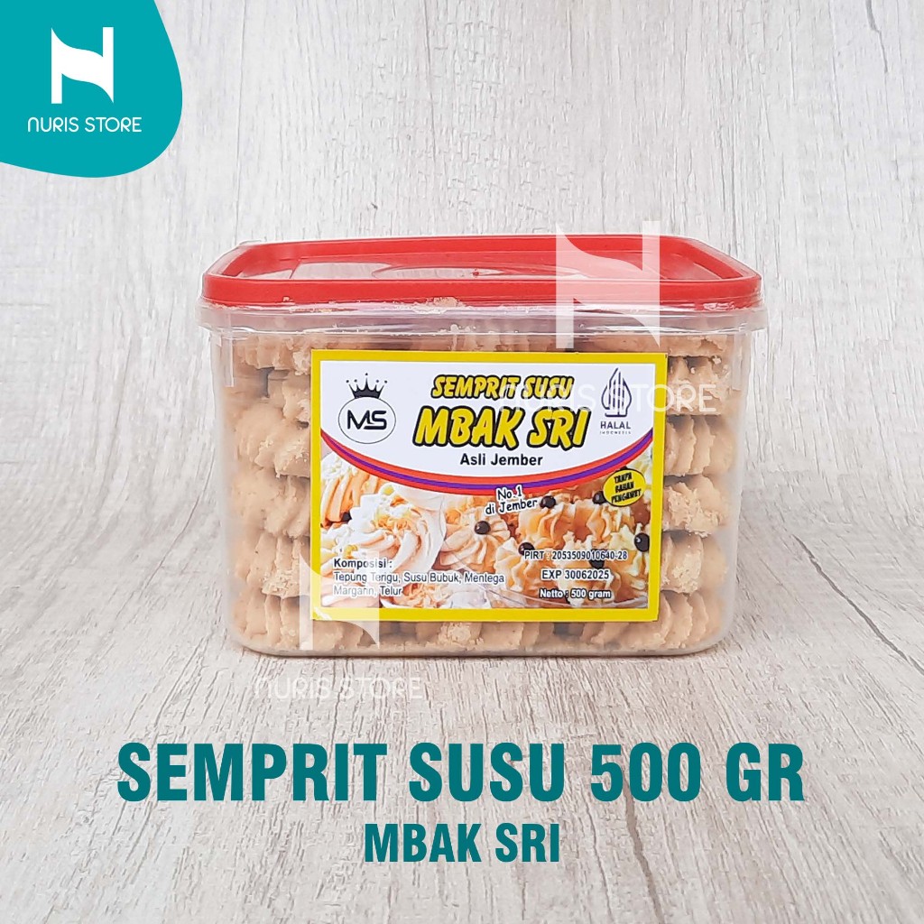 

Semprit Susu 500gr - Mbak Sri Kue Lebaran