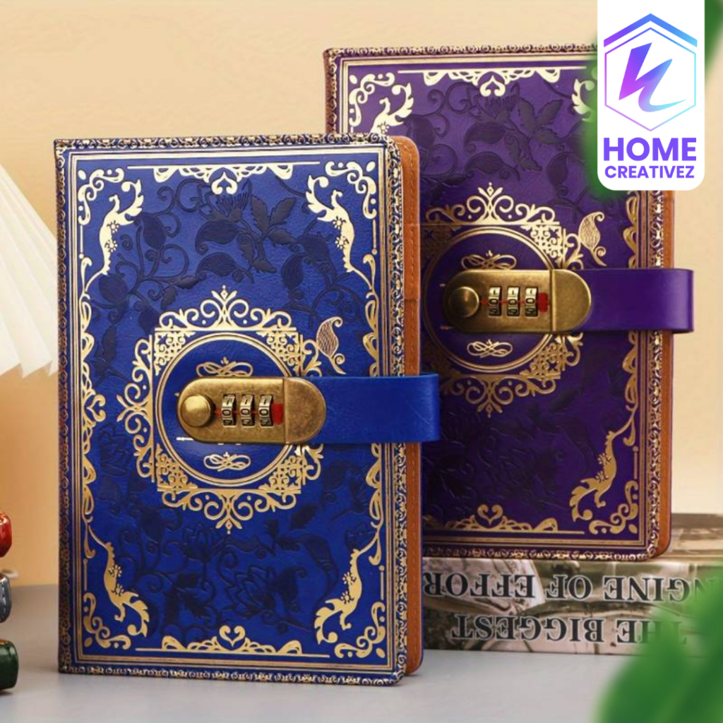 

Homecreativez-JESJELIU Buku Diary Notebook Catatan Jurnal 200 Halaman with Lock