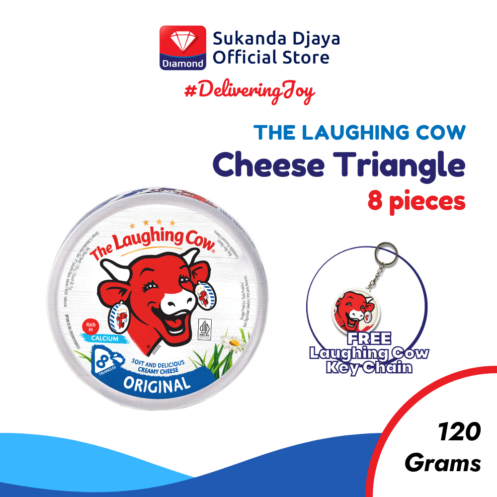 

The Laughing Cow Segitiga 8pcs [Free Keychain]