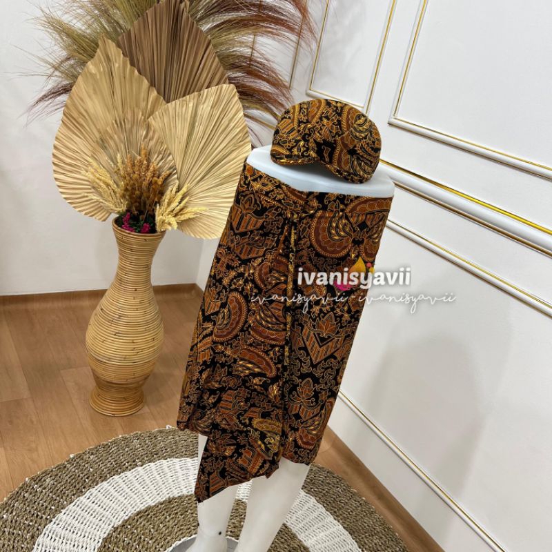 (1Sapit Urang + 1Blangkon) 1set Sapit Urang + Blangkon, MOTIF LENGKAP (Banyak Pilihan Motif)