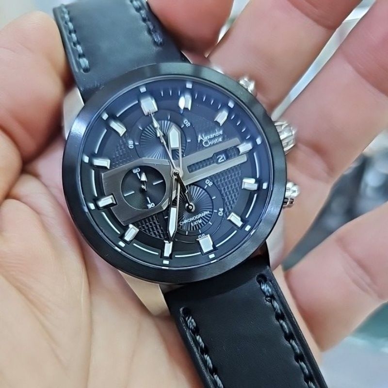 jam tangan pria sport ALEXANDRE CHRISTIE 6562 MCLTBBA