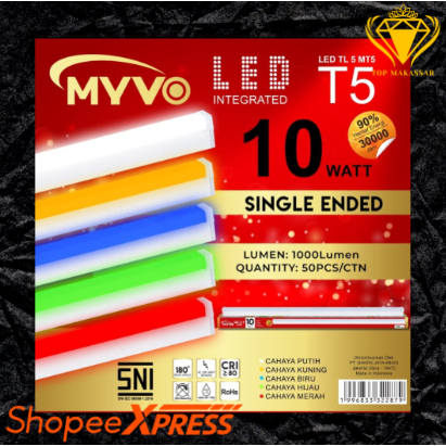 LAMPU LED T5 MYVO 10 WATT