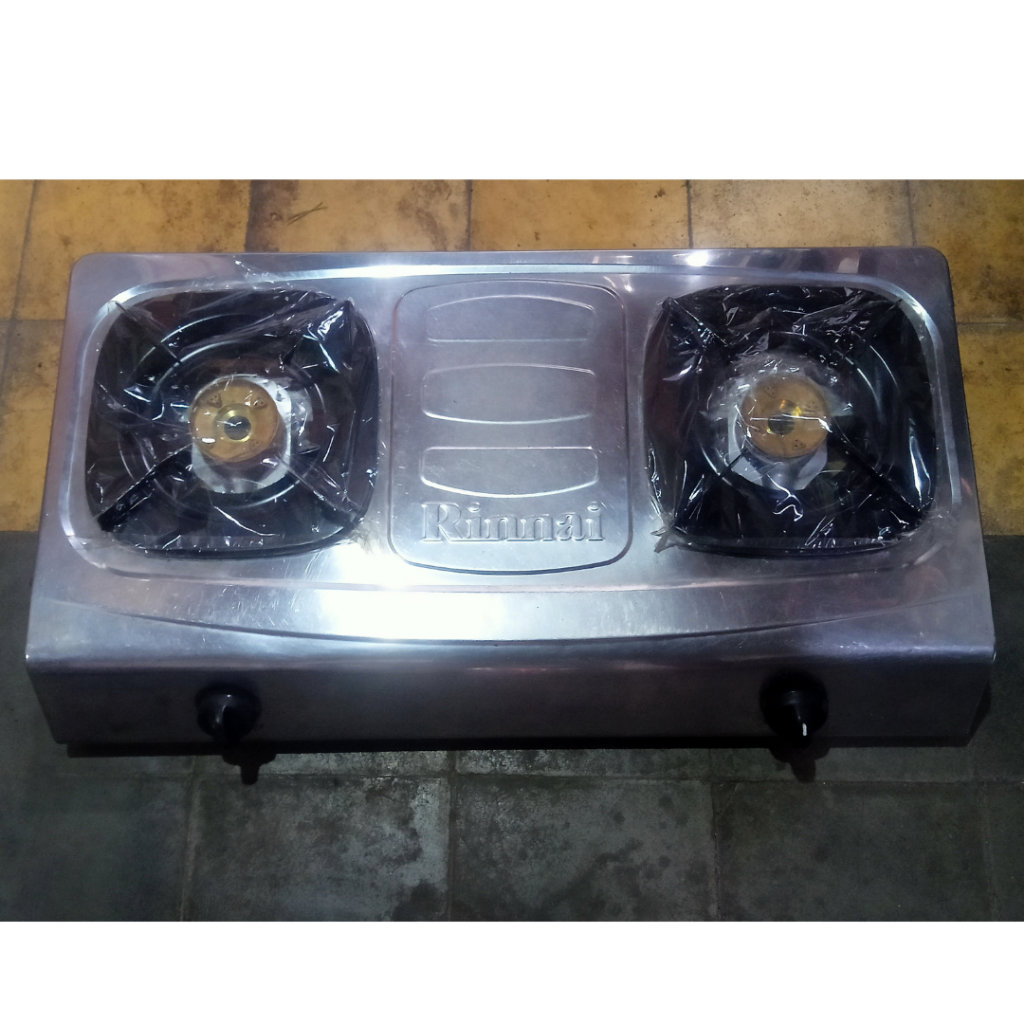 KOMPOR GAS RINAI 2 TUNGKU SEKEN / BEKAS / REKONDISI (BERKUALITAS)