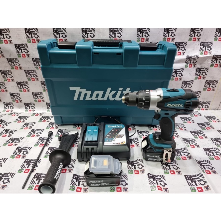 Mesin Bor Baterai Cordless Drill Makita 18V