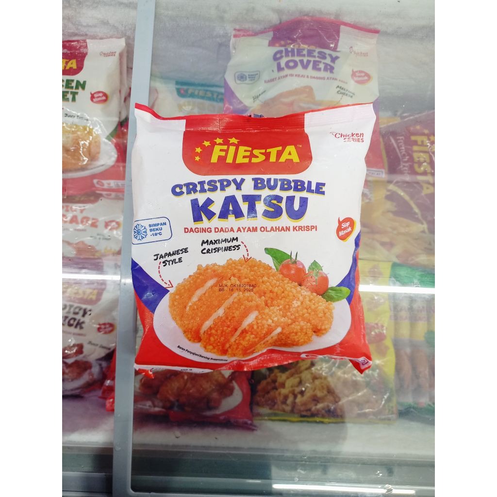 

Frozenfood FIESTA Crispy Bubble Katsu 400gr