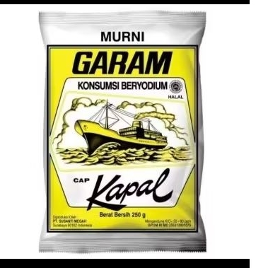 

GARAM MURNI CAP KAPAL 250 GR X 2 PCS