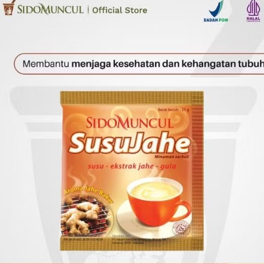 

SusuJahe SidoMuncul Jahe Instan Sachet