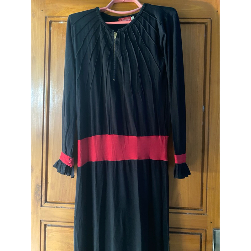 preloved gamis hitam