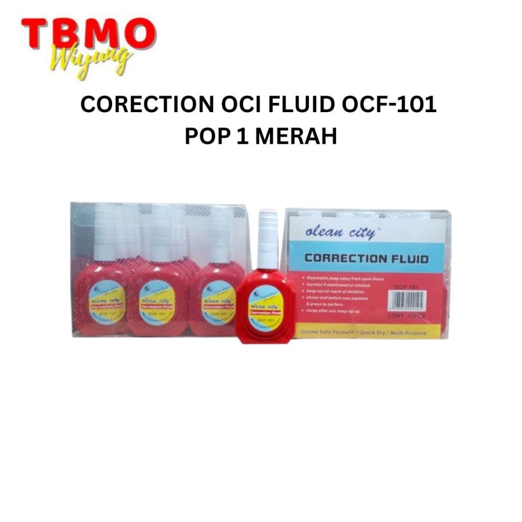 

TBMO CORECTION OCI FLUID OCF-101 POP 1 MERAH