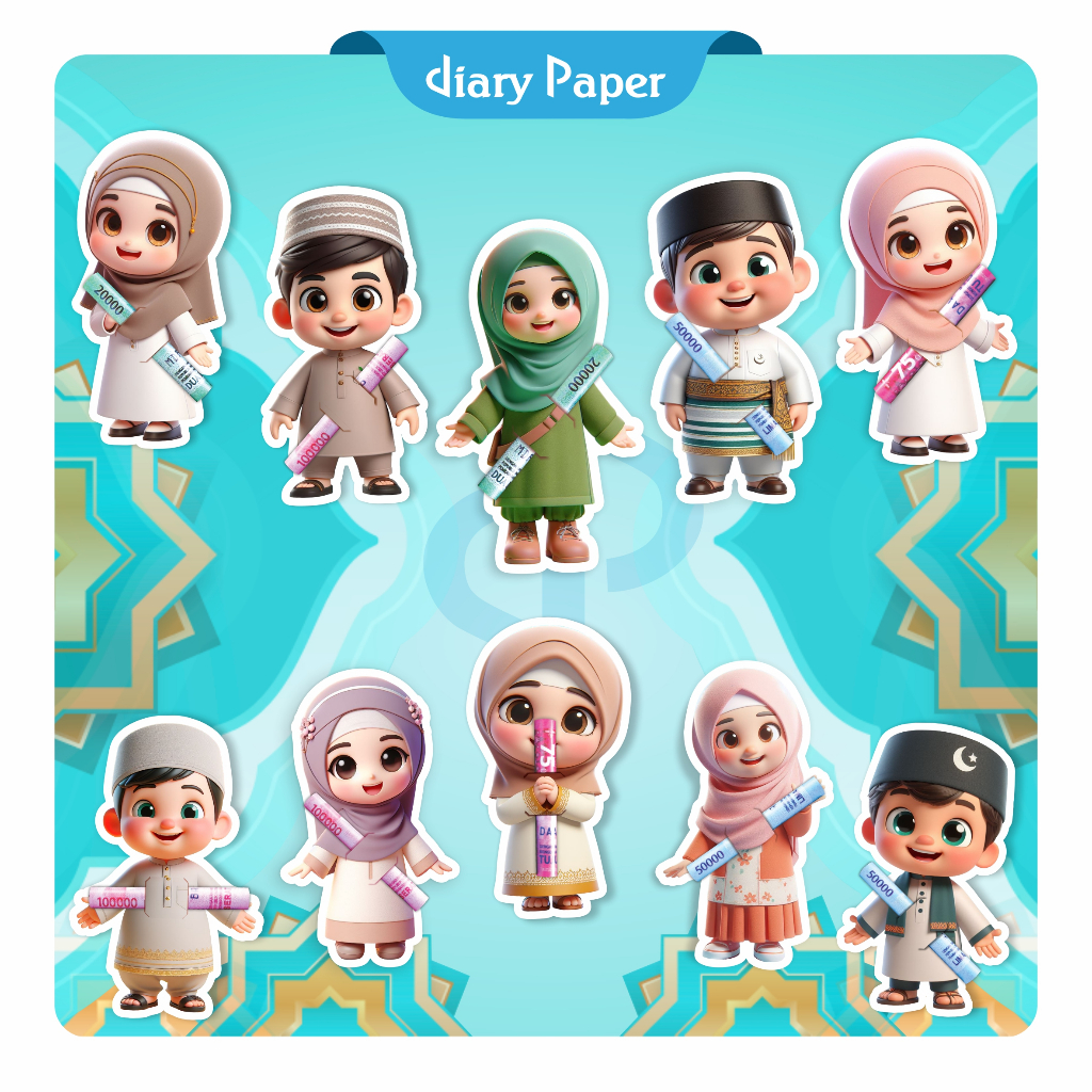 

ISI 50 Amplop lebaran peluk 3D lucu amplop karakter amplop angpao thr lebaran 2025 amplop gemoy unik