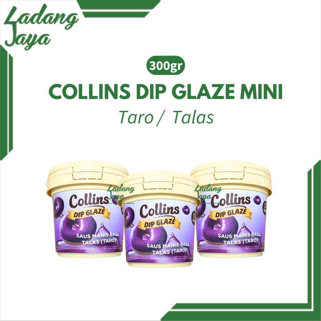 

Collins Dip Glaze Taro 300gr