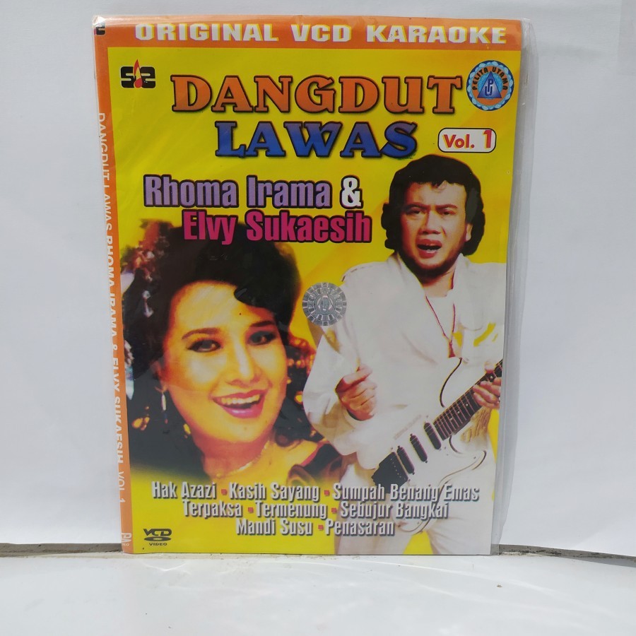VCD Original Dangdut Lawas Rhoma Irama & Elvy Sukaesih Vol.1