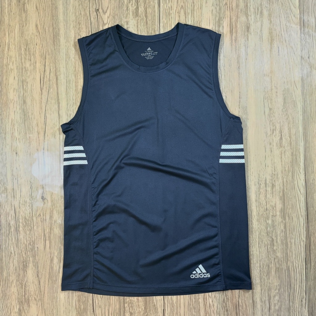 Singlet ADIDAS Olahraga Lari Running Pria Wanita Kutung Lekbong Second Original Size M L