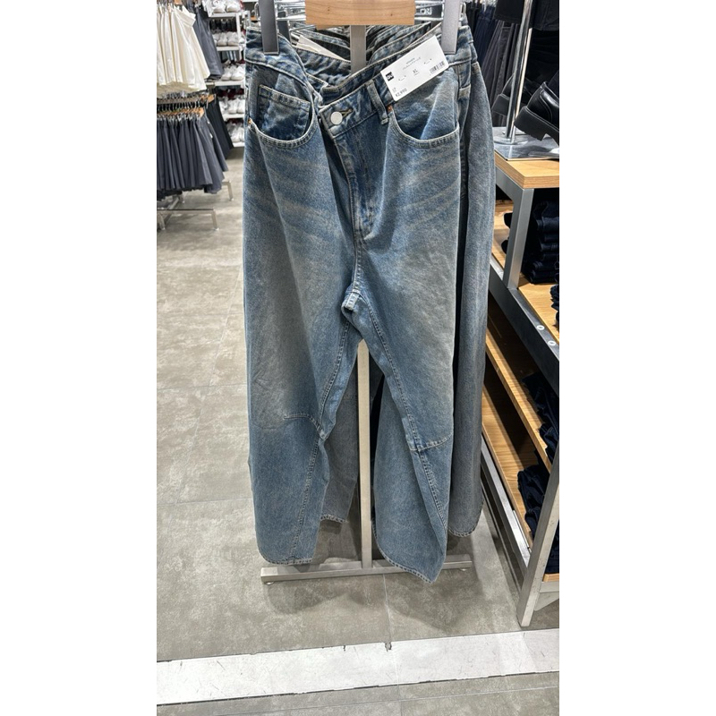 GU JAPAN | Barrel Leg Jeans B+EC (Short Length 68.0cm) (Can be set up)