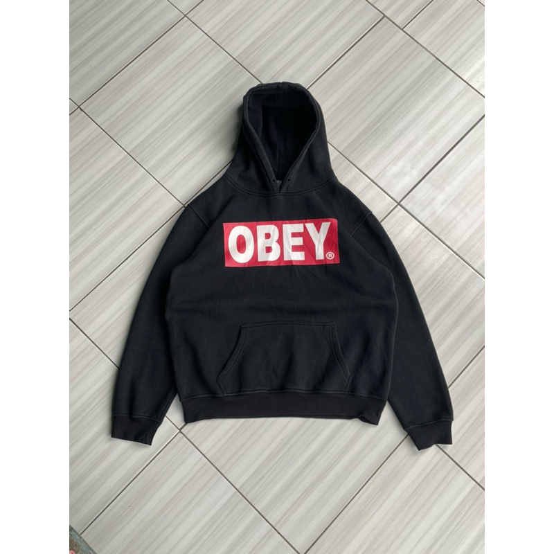 Hoodie Obey Big Logo second