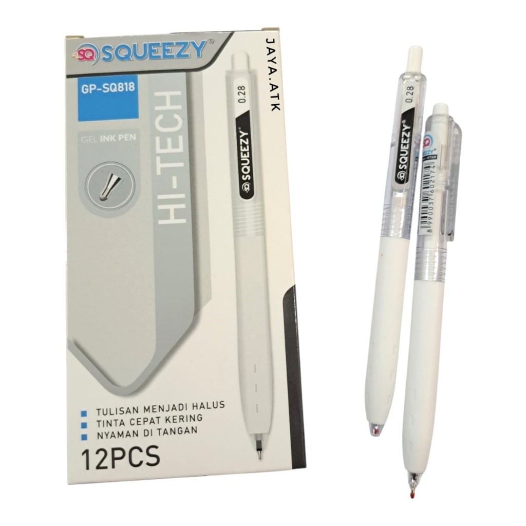 

PULPEN GEL CETREK 0.28 MM UJUNG LANCIP NEEDLE TIP BODY PUTIH BENING HITAM PUTIH