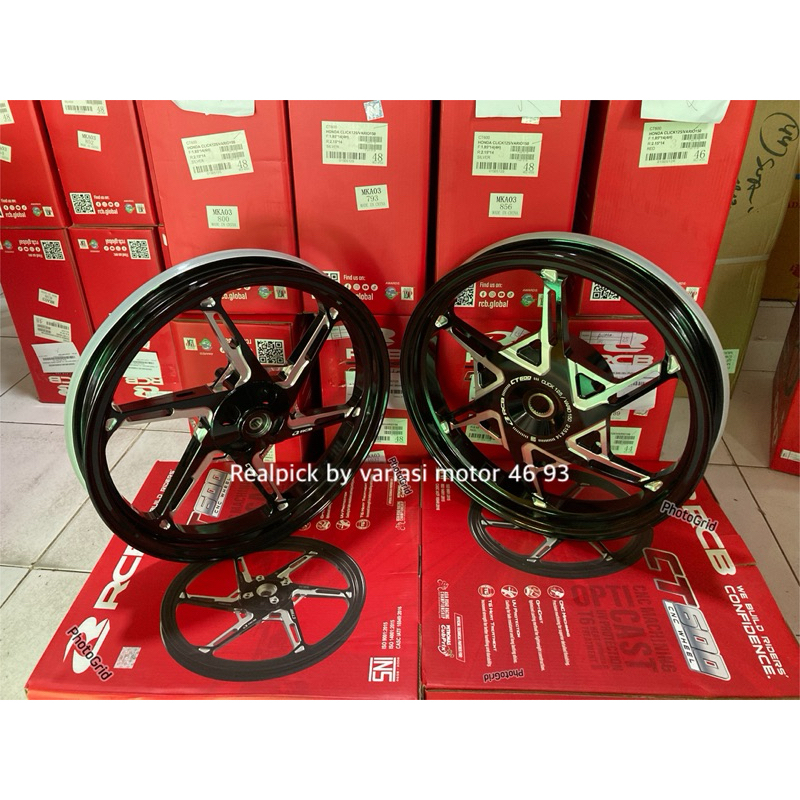 PELEK VELG RCB CT600 BEAT / SCOOPY / GENIO / VARIO 110 / VARIO 150 / VARIO 125 / VARIO KZR RCB VELG 