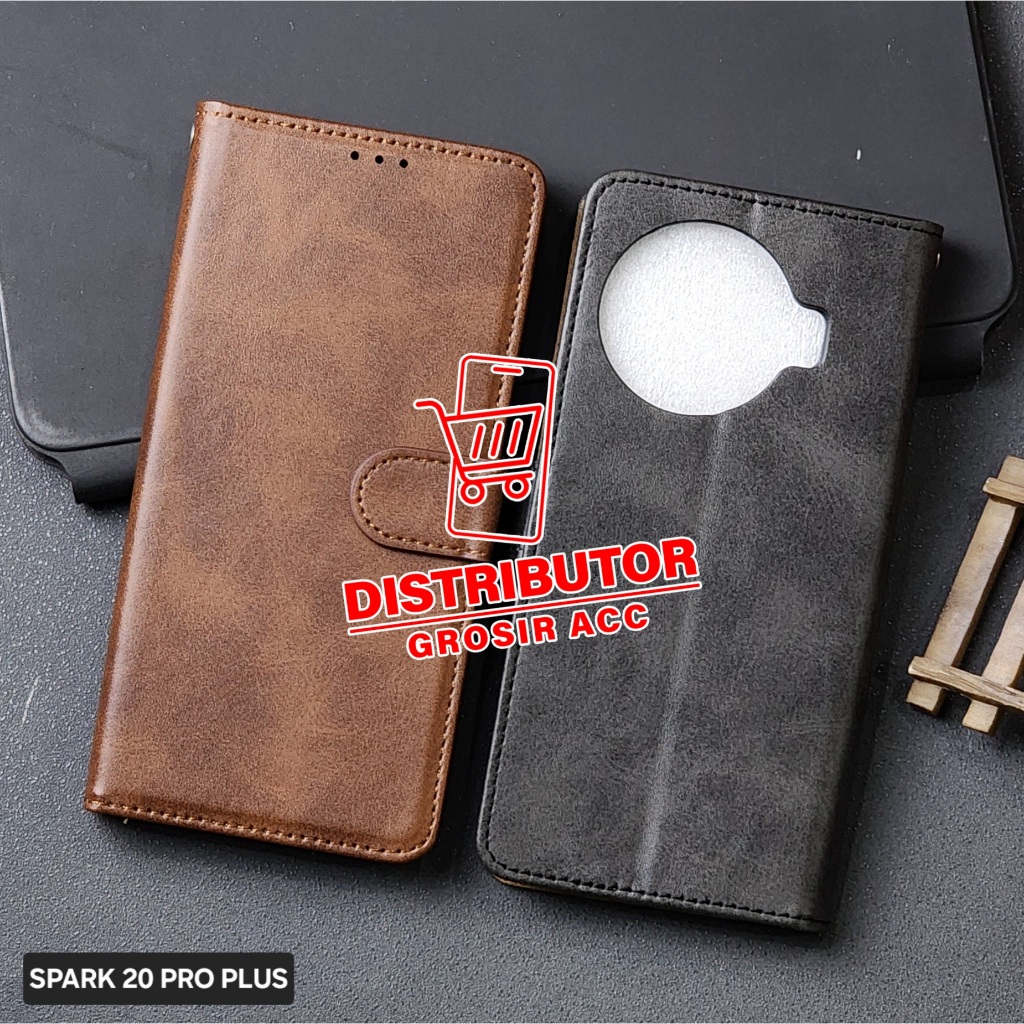 TECNO SPARK 20 TECNO SPARK 20C TECNO SPARK 20 PRO TECNO SPARK 20 PRO PLUS FLIP LEATHER CASE WALET TE