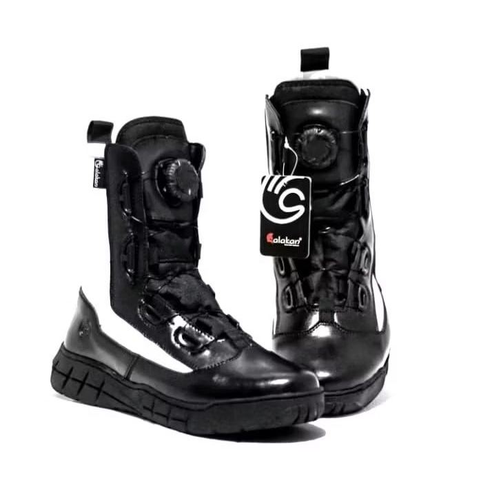 sepatu pdl provost calakan sepatu kulit tali putar