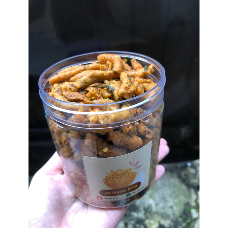 

Usus Krispi Pedas Daun Jeruk 300gr [New Packaging] termurah