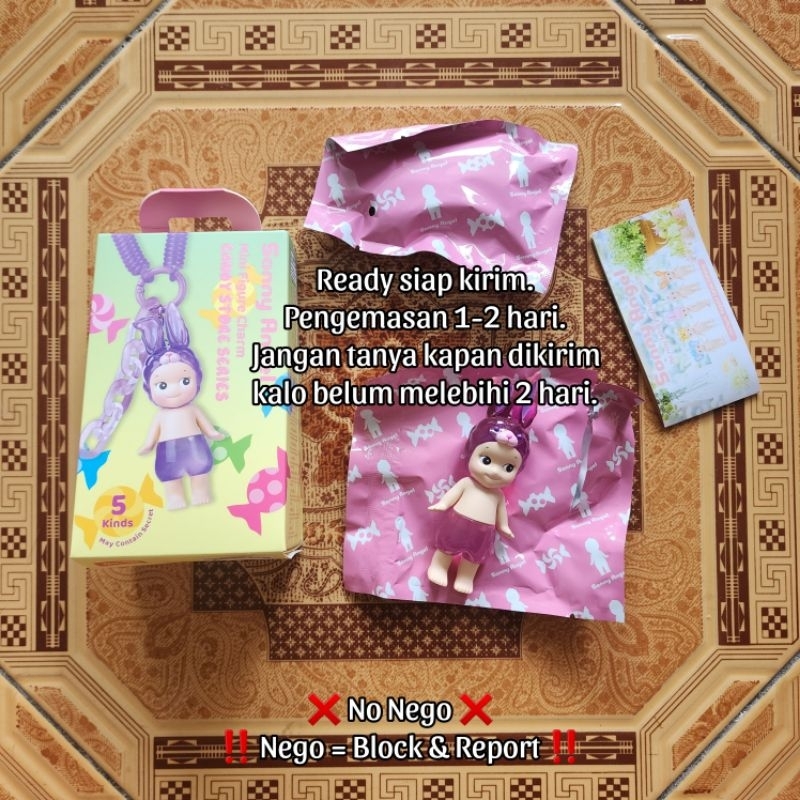 [READY STOCK] SONNY ANGEL CANDY STORE GRAPE RABBIT BNF NBU