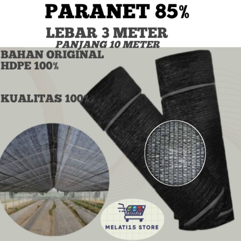 Paranet 85% Lebar 3Meter Panjang 10Meter