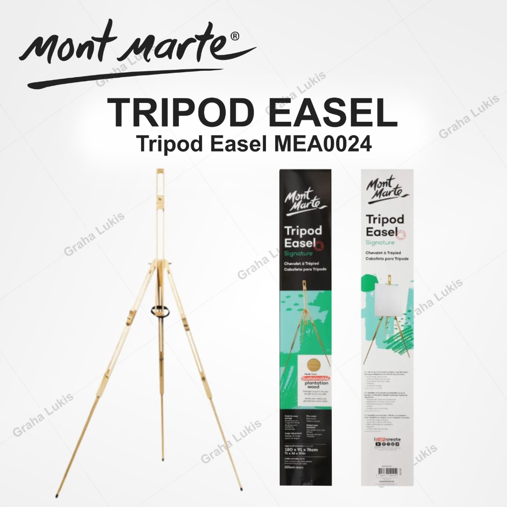 

Mont Marte Tripod Easel MEA0024