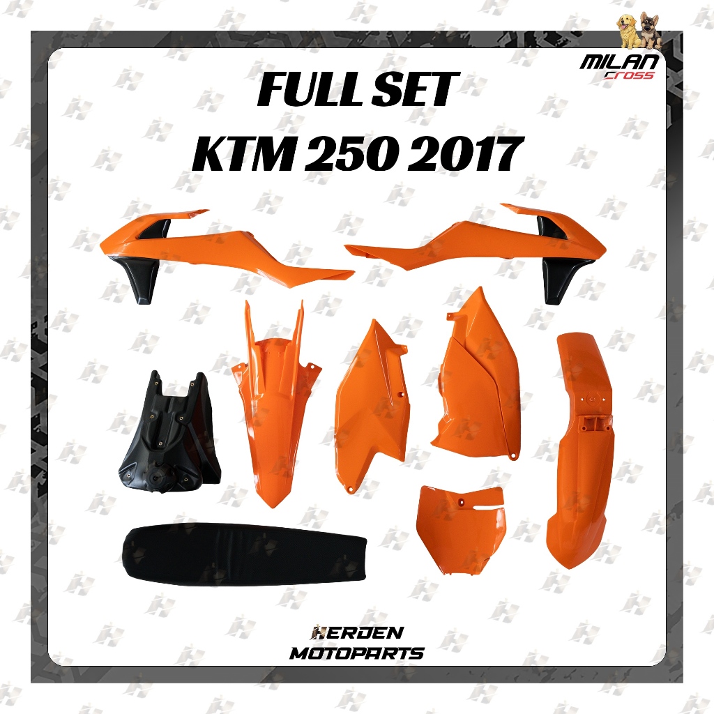 BODY FULL SET KTM 250 2017 PNP KLX BY MILAN CROSS