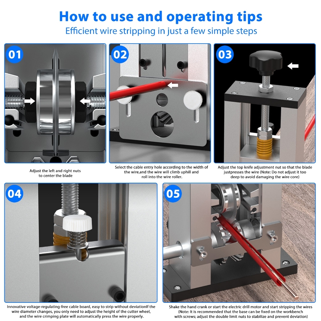 ORIMesin Kupas Pengupas Kawat Manual Alat Pengupas Tembaga Alat Kupas Kabel Alat Pengupas Kabel