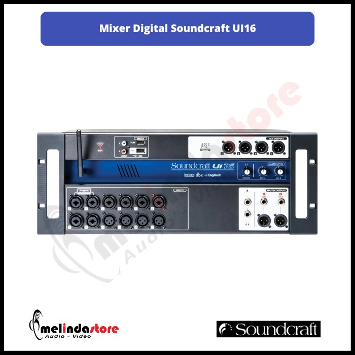 Mixer Digital Soundcraft UI16 Original