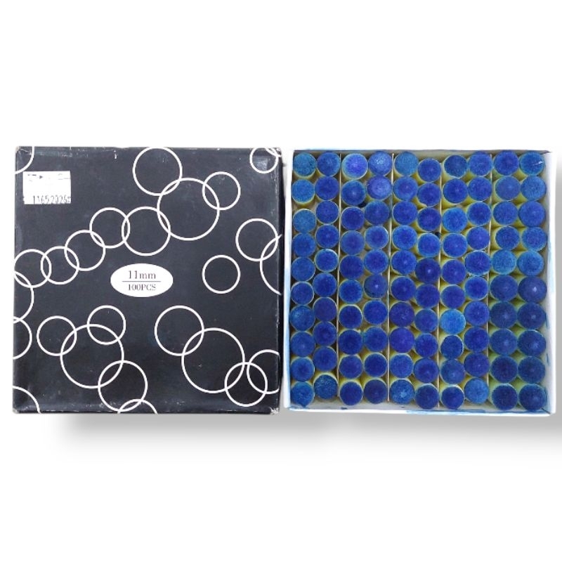 Tip Billiard / Selongsong Stik Billiard 11mm (Harga Tercantum Per 10 Pcs)