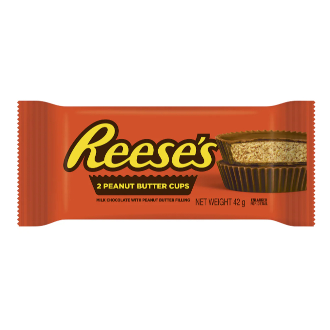 

Reese's Peanut Butter Cup Milk Chocolate 42g Bar