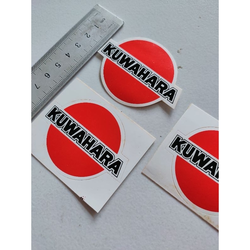 Sticker decal sepeda Kuwahara vintage NOS osbmx oldschool bmx stang frame headtube seatpost minion m