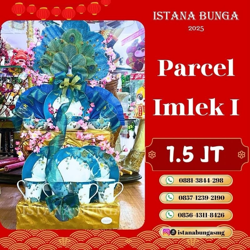 

PARCEL I XIN CIA MERAK SET PIRING CANGKIR HAMPERS 1.500.000