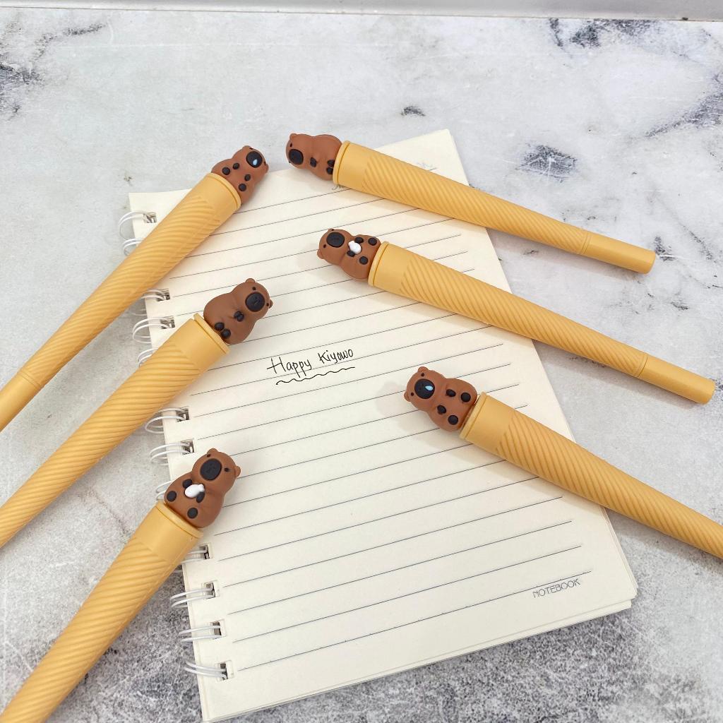 

Pulpen Gel Karakter Eskrim Capybarra Pen Gel Bentuk Hewan Lucu Bisa COD