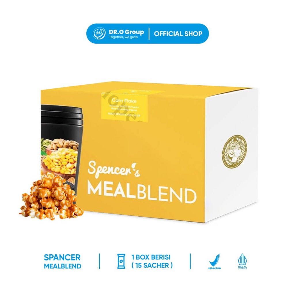 

Spencer's MealBlend (1 Box Popcorn) - Sarapan Serat Tinggi untuk Diet