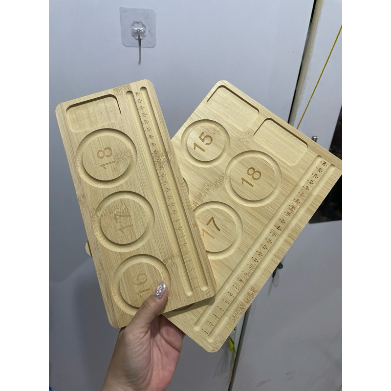 

papan ronce gelang design gelang DIY bahan kayu tebal