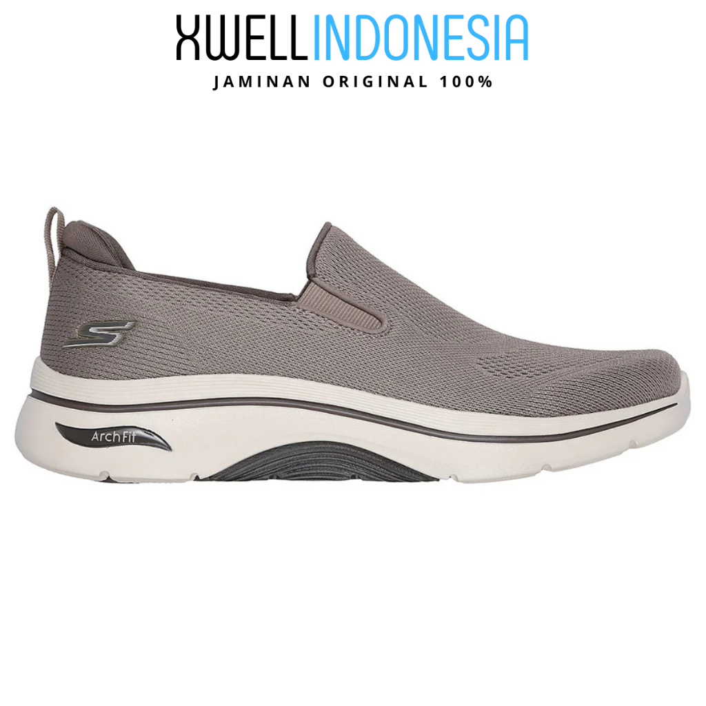 Skechers Go Walk Arch Fit Taupe Mens Sneakers Shoes ORIGINAL 216518TPE