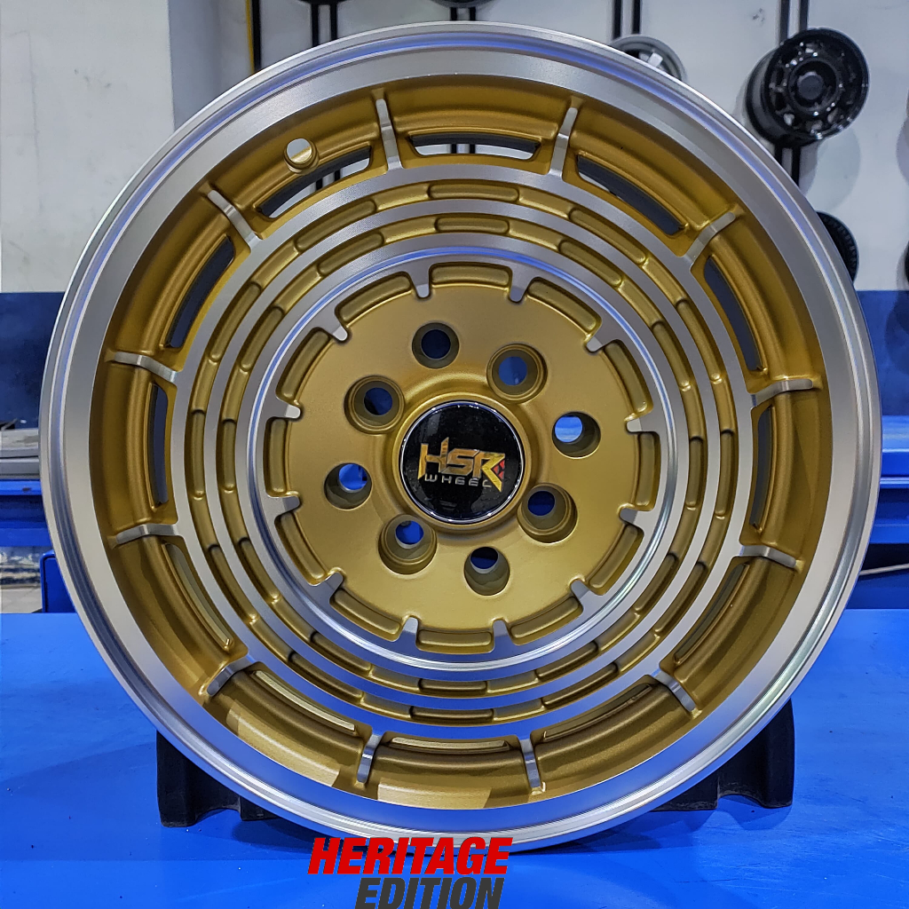Velg Mobil Racing R14 Pelk Hsr Rtr Ring14 Velg Mobil Unlimited Model Terbaru R14 Lebar 6