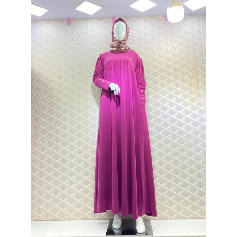Gamis Amira rempel/Gamis Knit LD jumbo 130